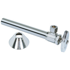 BRASSCRAFT BrassCraft CS40BXC 1/2 x 3/8 Sweat x OD Compression Knurled Oval Handle Angle Supply Stop Valve