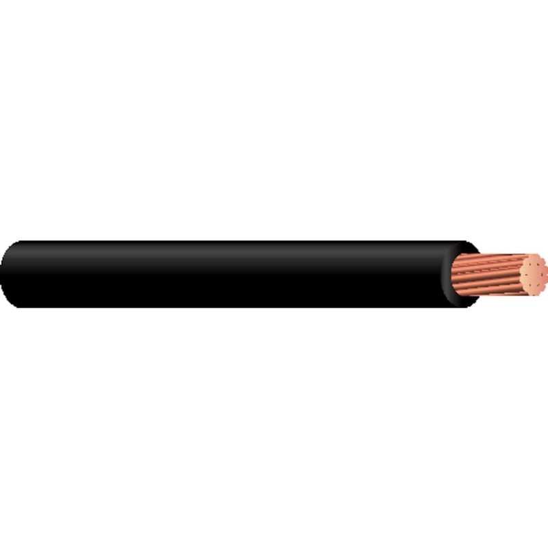 DIVERSITECH Southwire 411030508 14 AWG, UL 1015 Lead Wire, 41 Strand, 105C, 600V, Black