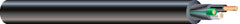 DIVERSITECH Southwire 55810101 16-26 Cu 4/C Black/White/Red/Green SOOW Black 90C 600V Paper 250 Ft