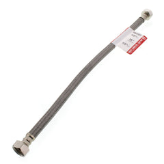 Fluidmaster B4F16 1/2 x 16 in. Braided Stainless Sink Flexible Water Connector