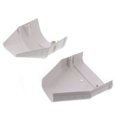 FORTRESS Fortress 84007 3.5 End Fitting - LEN92W (White)