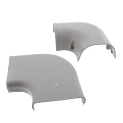 FORTRESS Fortress 84251 3.5 90 Flat Elbow LK92G Gray