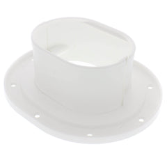 FORTRESS Fortress 84117 4.5 Wall Flange LWF122W White