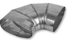 GRAY METAL 6-502-0F DUCT ELBOWS