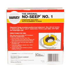 HARVEY Harvey 001005-24 No-Seep 3 in. or 4 in. No. 1 Wax Gasket
