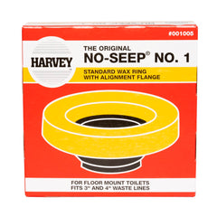 HARVEY Harvey 001005-24 No-Seep 3 in. or 4 in. No. 1 Wax Gasket