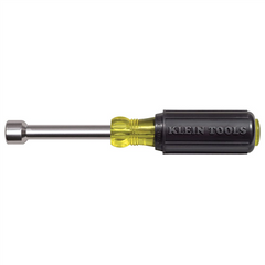 KLEIN TOOLS Klein 630-1/2M Nut Driver, 1/2-Inch Magnetic Tip, 3-Inch Shaft