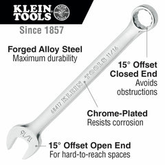 KLEIN TOOLS Klein 68412 Combination Wrench 3/8-Inch