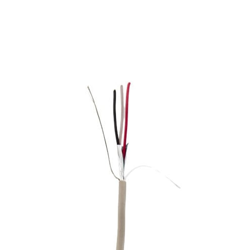 MULTIPLE Multiple 759030623 MWC A30024PB 18/3 Shielded Stranded Plenum White 1000 FT Pull Box