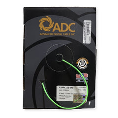 MULTIPLE Multiple 912206SD MWC A3ARC156-2PB 22/1P Stranded Shielded Arc156-2 Neon Green Plenum 1000 FT Pull Box