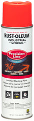 RUST-OLEUM Rust-Oleum 203037 Industrial Choice M1800 System Water-based Precision Line Marking Paint 17 oz Spray