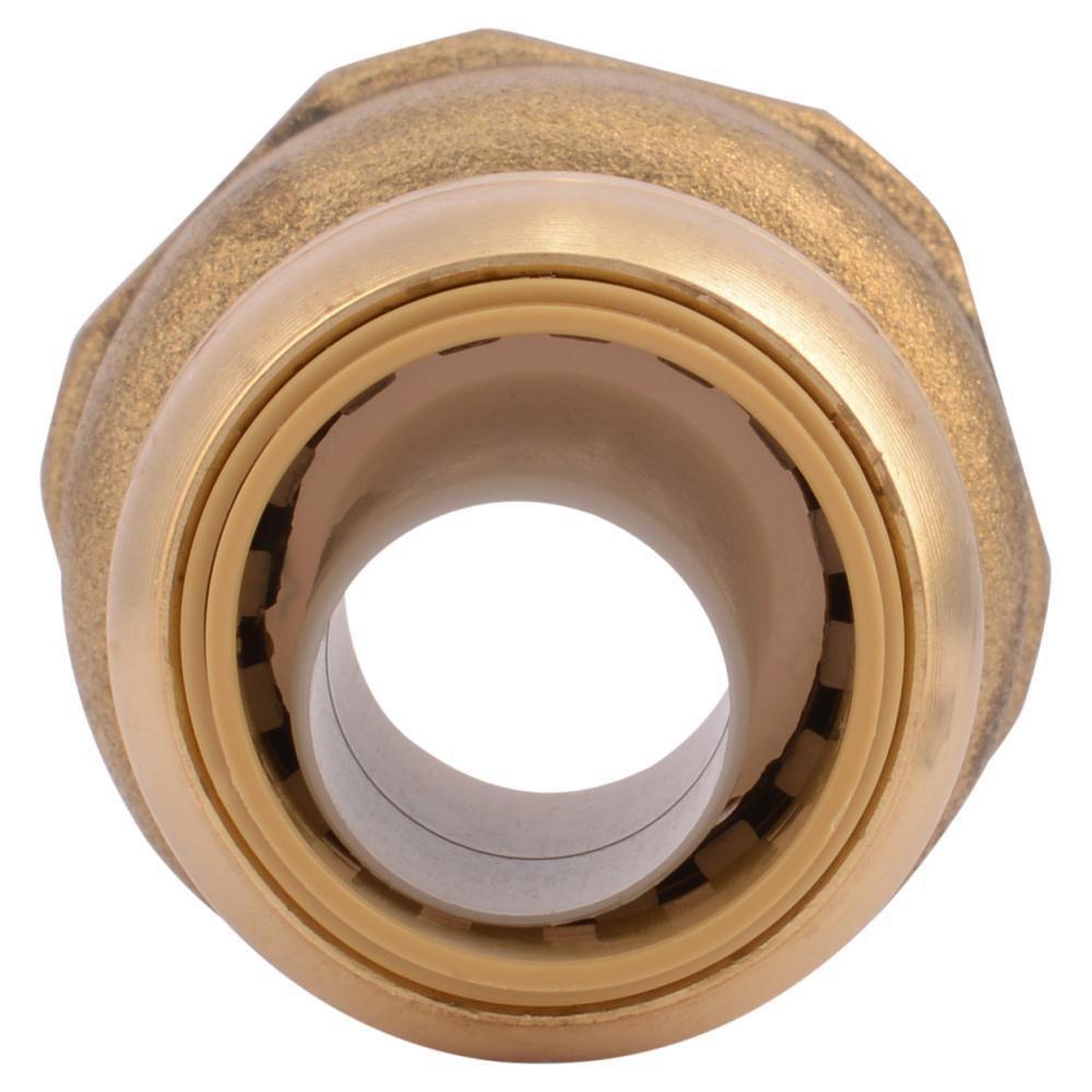 SHARKBITE SharkBite U086LF 3/4 x 1 in. Push Brass Adapter