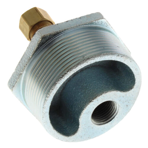RW BECKETT Beckett 14468 2 in NPT 3-Way Tap Duplex Tank Bushing