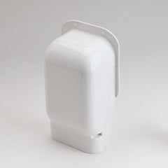 SLIMDUCT Slimduct 85216 5-1/2 x 5-1/2 in. Flat 90 Degree Elbow in White