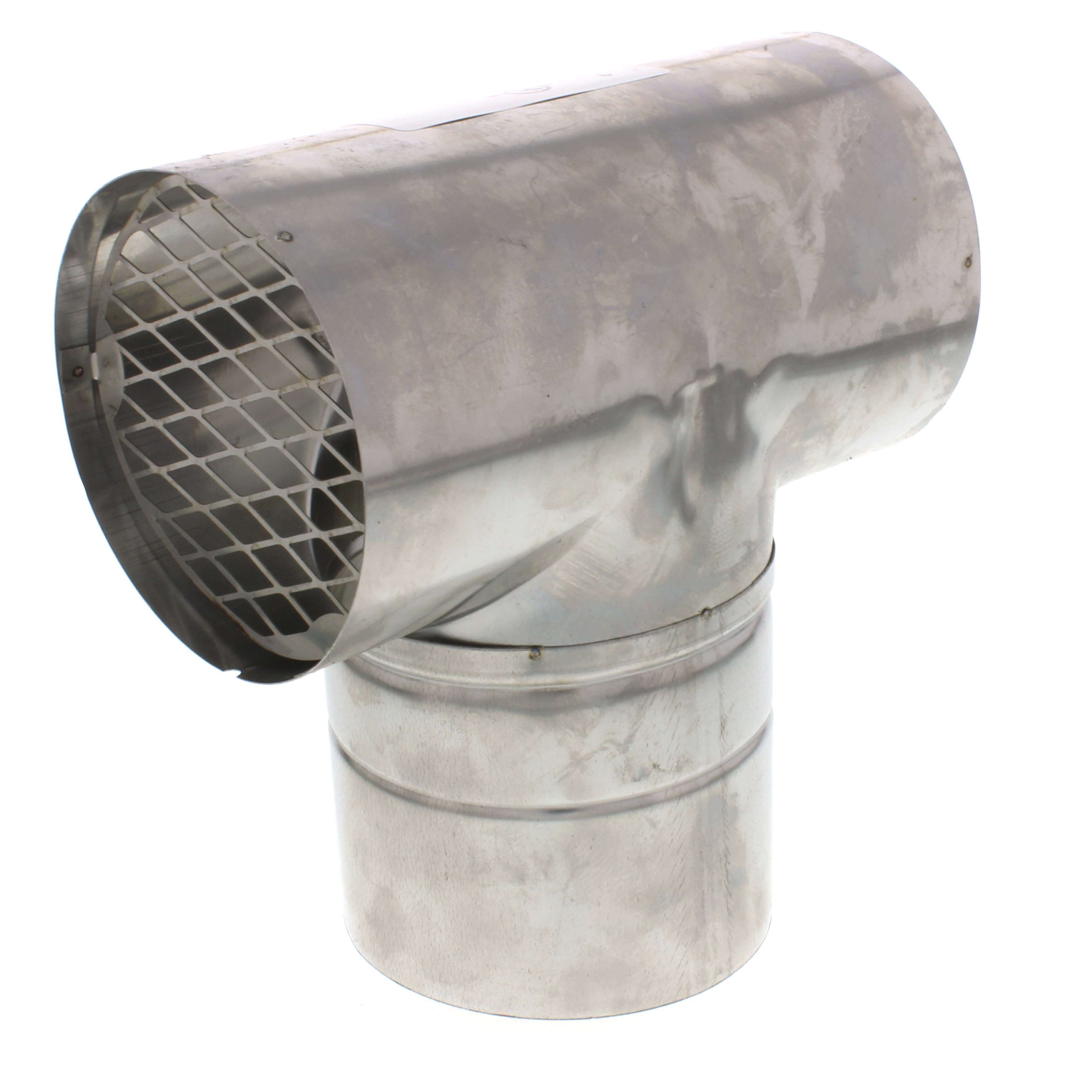Z-FLEX Z-FLEX 2SVSTTF04 4 Z-Vent Horizontal Termination Tee