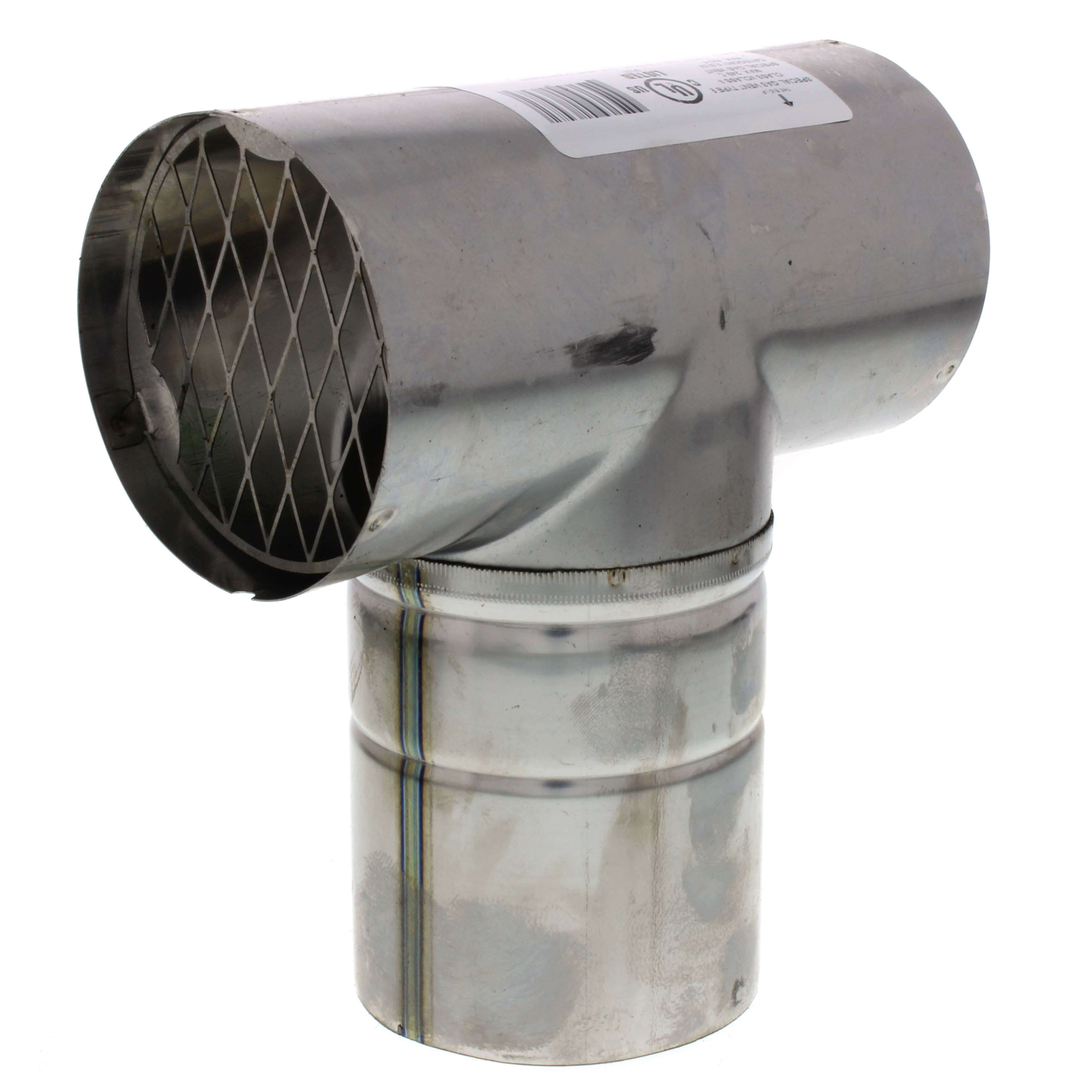 Z-FLEX Z-FLEX 2SVSTTF03 3 Z-Vent Horizontal Termination Tee