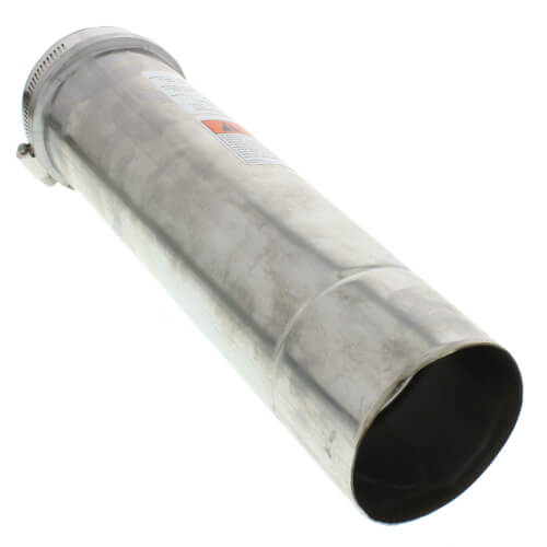 Z-FLEX Z-FLEX 2SVEPWCF0301 Z-Vent (Single Wall, AL29-4C Special Gas Vent) Pipe 3 x 1'
