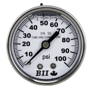 BOSHART PGSCBM-100-G PRESSURE GAUGES