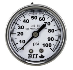 BOSHART PGSCBM-100-G PRESSURE GAUGES