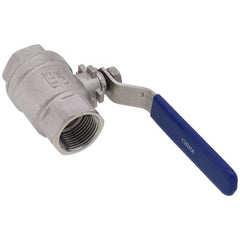 BOSHART Boshart SSBV304-12 1-1/4 FPT Stainless Steel Full-Port 2-Piece Ball Valve 1000 PSI CWP LF