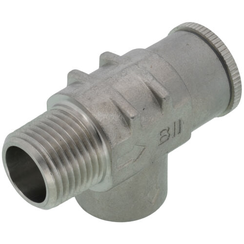 BOSHART Boshart SSRVN05-075 1/2 Stainless Steel Relief Valve 75 PSI