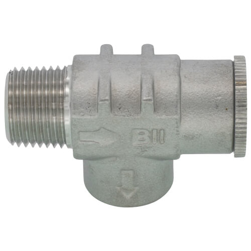 BOSHART Boshart SSRVN05-100 1/2 Stainless Steel Relief Valve Non-Adjustable 100 PSI Lead Free