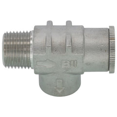 BOSHART Boshart SSRVN05-100 1/2 Stainless Steel Relief Valve Non-Adjustable 100 PSI Lead Free