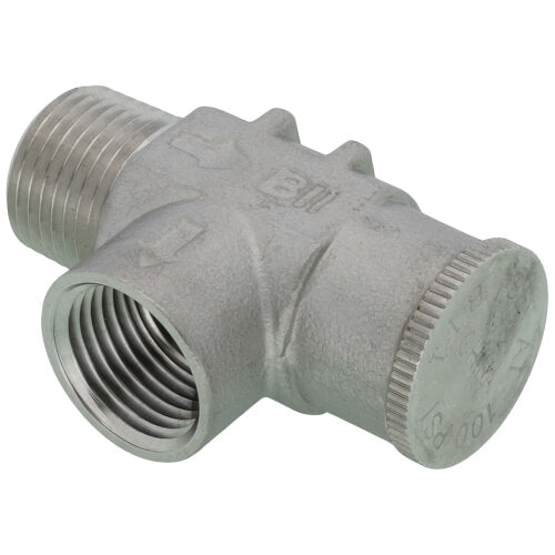 BOSHART Boshart SSRVN05-100 1/2 Stainless Steel Relief Valve Non-Adjustable 100 PSI Lead Free