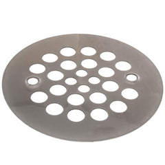 Jones Stephens D41107 4-1/4 Satin Nickel Screw Down Shower Drain Strainer w/ Screws
