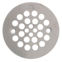 Jones Stephens D41107 4-1/4 Satin Nickel Screw Down Shower Drain Strainer w/ Screws