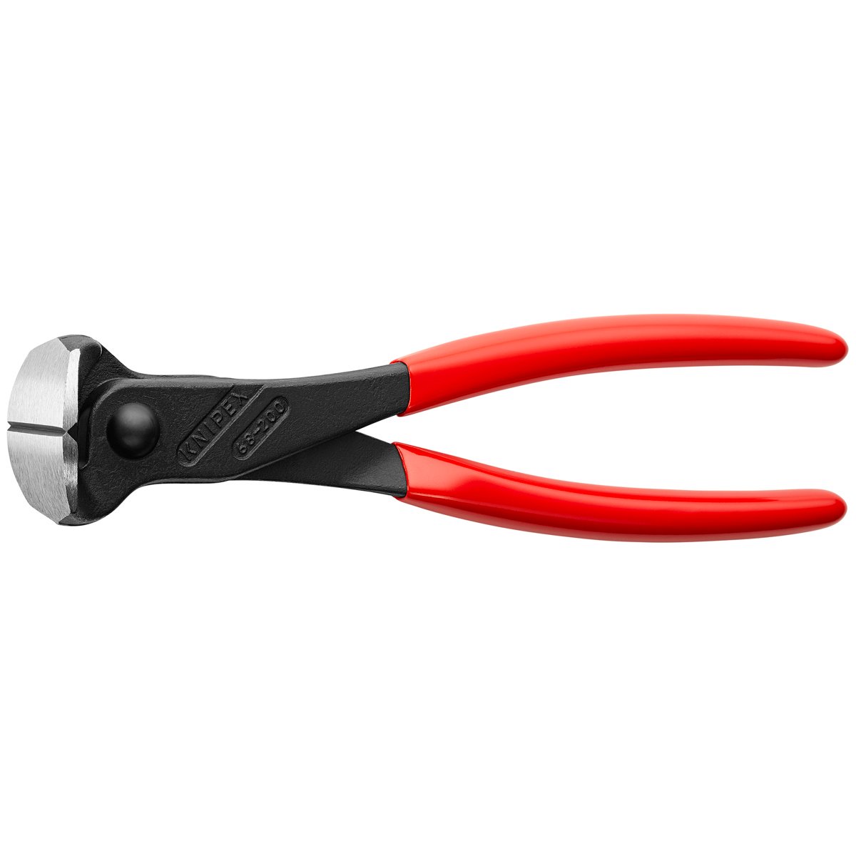 KNIPEX KNIPEX 6801200 End Cutting Nippers 8 in. Plastic Coating Polished Bulk