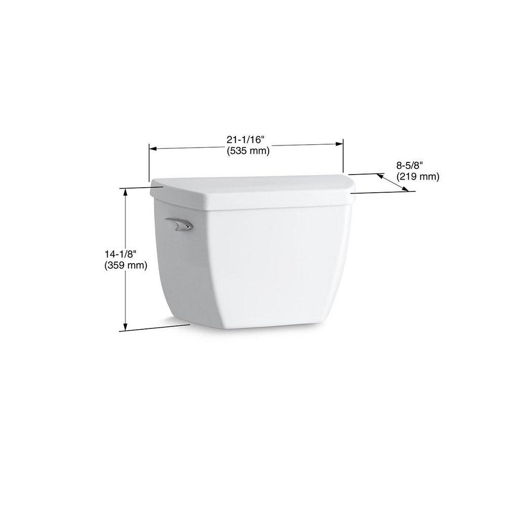 KOHLER Kohler 4645-0 Highline 1.6 gpf Toilet Tank in White