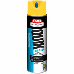 KRYLON Krylon A03801004 Quik-Mark Water-Based Inverted Marking Paint 12 oz Utility Yellow