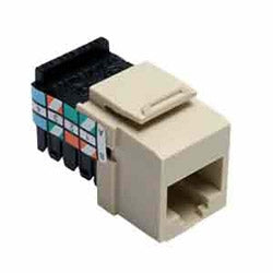LEVITON Leviton 41108-RI3 Category 3 QuickPort Connector, Ivory