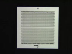 METAL-FAB Metal-Fab MF3SCR106W2 10X6 Wall/Ceiling Register 2-Way 1/3In