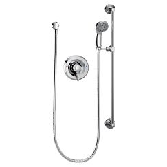 MOEN Moen T8346 Commercial 1.5 GPM Single Lever Handle Handheld Shower System in Polished Chrome