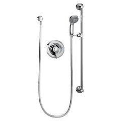 MOEN Moen T8346 Commercial 1.5 GPM Single Lever Handle Handheld Shower System in Polished Chrome