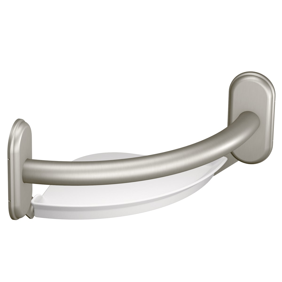 MOEN Moen LR2354DBN Home Care® 9 in. Grab Bar in Brushed Nickel