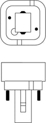 SYLVANIA Sylvania 21113 Dulux D 26W T4 Compact Fluorescent Light Bulb with G24d-3 Base