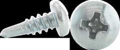 CULLY Cully 82808J Self-Drilling Tek Screw 8-18 x 1/2IN Phillips Zinc