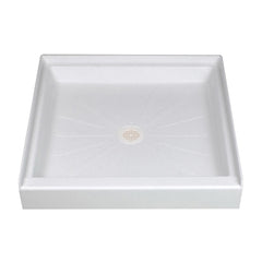 MUSTEE Mustee 3434M Durabase Shower Base 34 in L x 34 in W x 5-1/2 in H