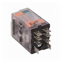 SIEMENS Siemens 3TX7114-5LC03 24 VDC 15 Amp DPDT Plug-In Relay