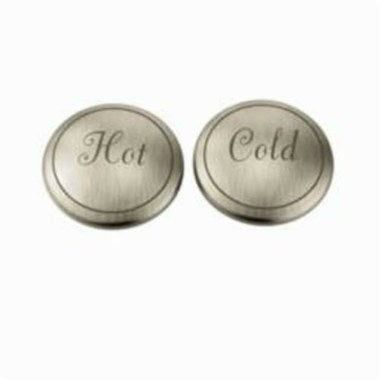 MOEN Moen 221672bn Weymouth Handle Cap Kit (Hot/Cold)