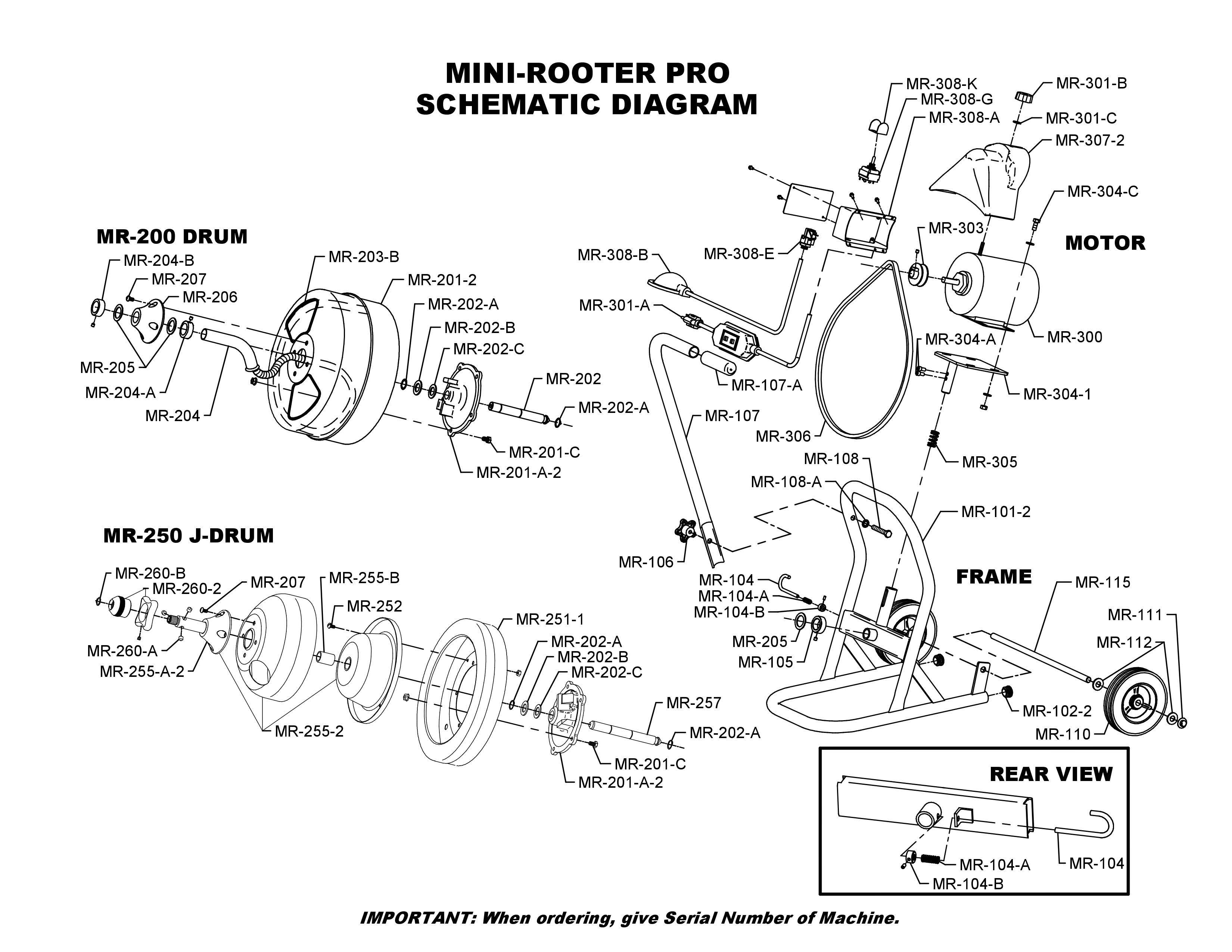 GENERAL WIRE MR-308-B AIR CLEANER REPLACEMENT PARTS
