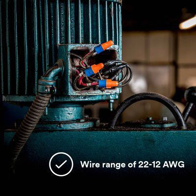 3M 3M O/B+BOX Twist-On Wire Connector 600 Volt 100 per Box