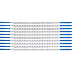 BRADY Brady SCN07-0 ClipSleeve Wire Marker Size 07 Legend 0