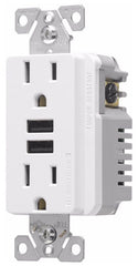 EATON Eaton TR7765W-BOX Combination USB Charger 15A 125V