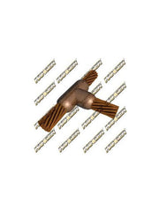 HARGER Harger RT4/04/0B Exothermic Mold Tee 4/0 Str BC to 4/0 Str BC Run & Tap