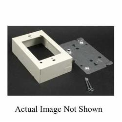 LEGRAND Legrand 5741WH Wiremold 4-5/8 x 2-13/16 x 1-3/8 Switch and Receptacle Box