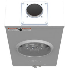 MILBANK Milbank U9700-RRL-BLG 7 Terminal Ringless Large Hub Open Adapt To Small Hub Open Lever Bypass 7-8 In Barrel Lock Ground With Bracket Provision